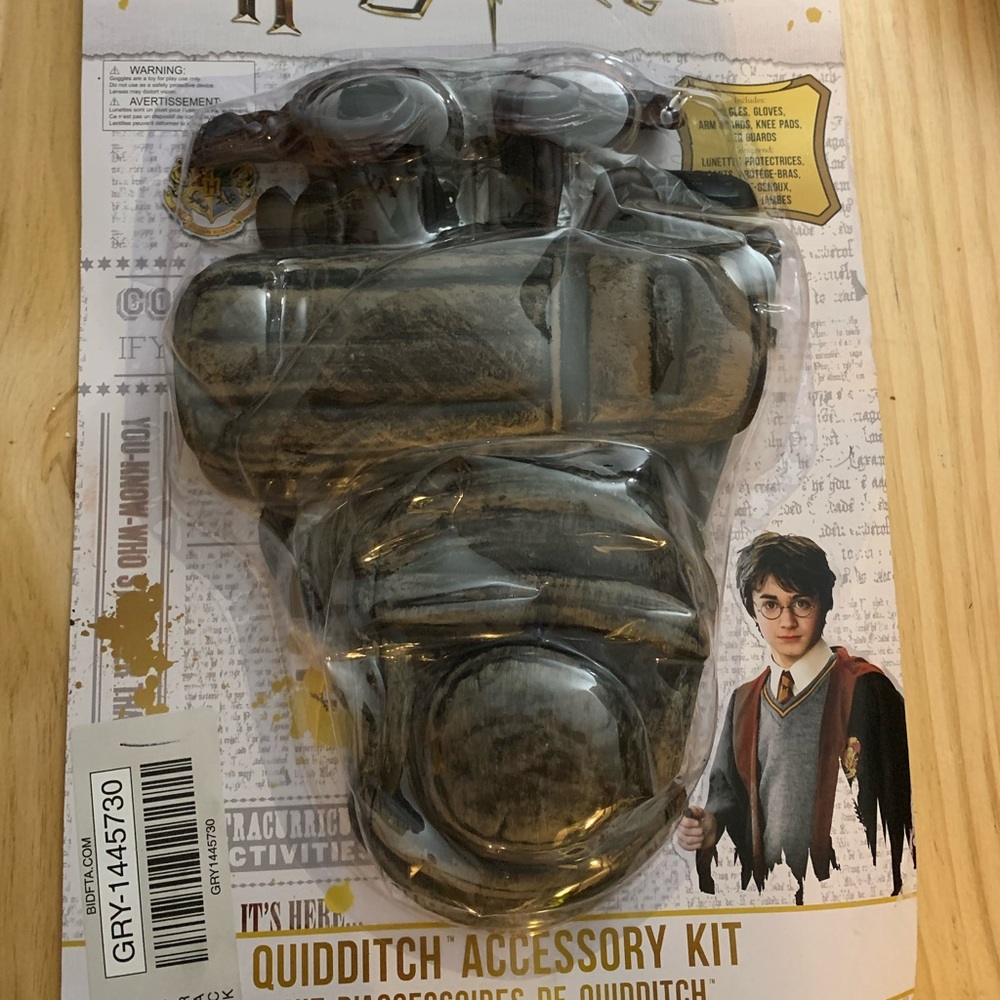 Harry Potter quidditch accessory kit